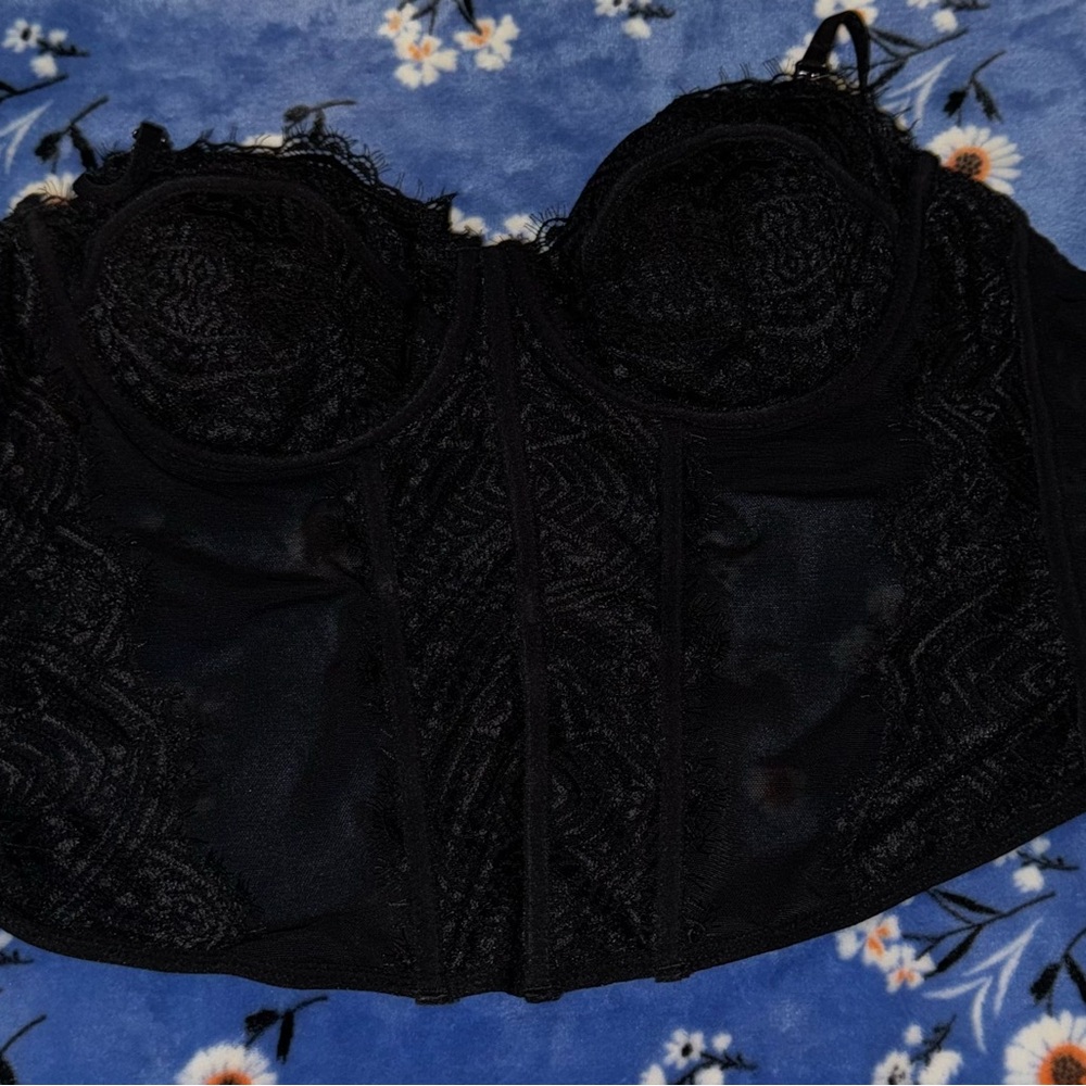 Black corset top